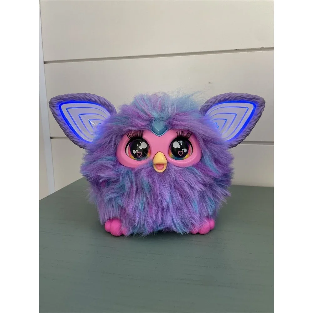 Hasbro Furby Purple‎ Interactive Plush Toy 2023 Voice Activated F6743 Tested